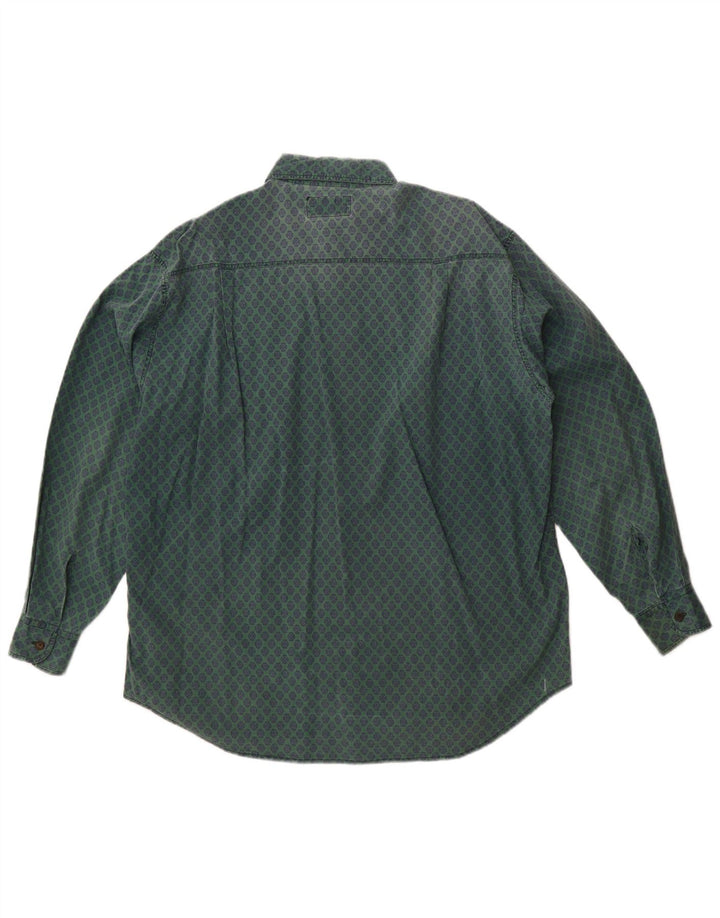 Cămașă pentru bărbați Spitfire Verde Mediu Floral