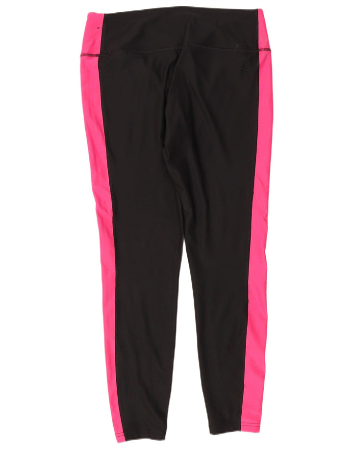 Leggings Nike Dri Fit pentru femei UK 14, mare, negru, poliester color bloc