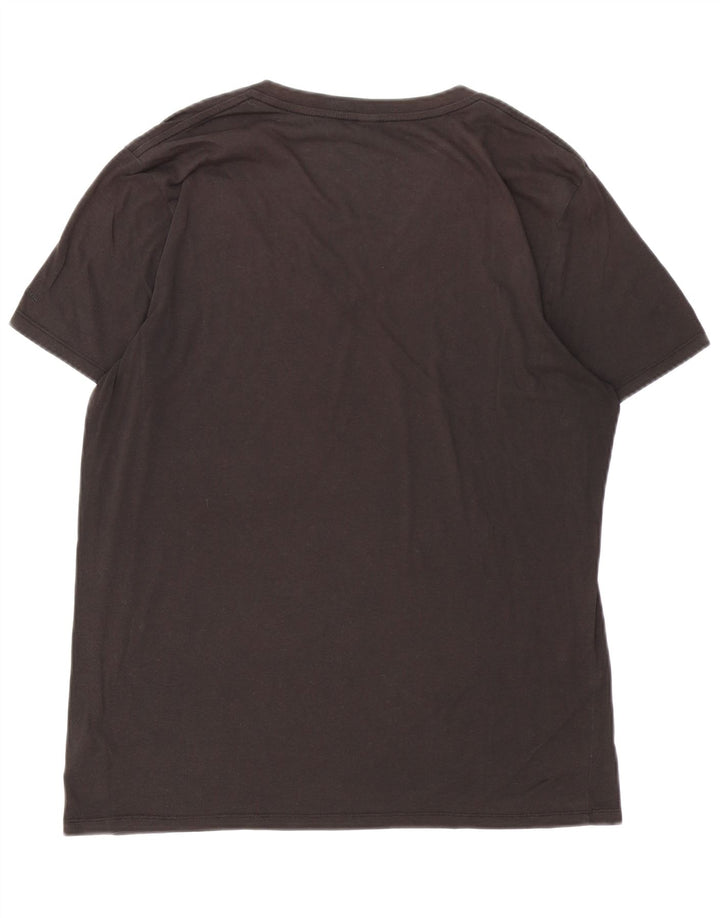 Tricou G-STAR pentru bărbați Top mare din bumbac negru