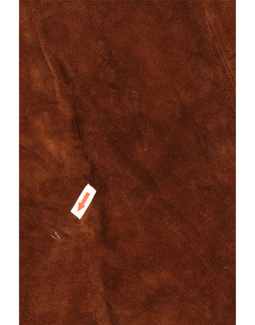 Fusta A-Line din piele intoarsa vintage pentru femei W28 Maro Mediu