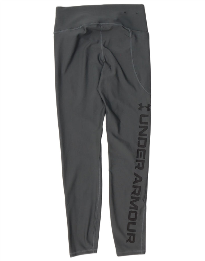 Leggings grafic Under Armour pentru femei UK 12 Medium Gri Poliester