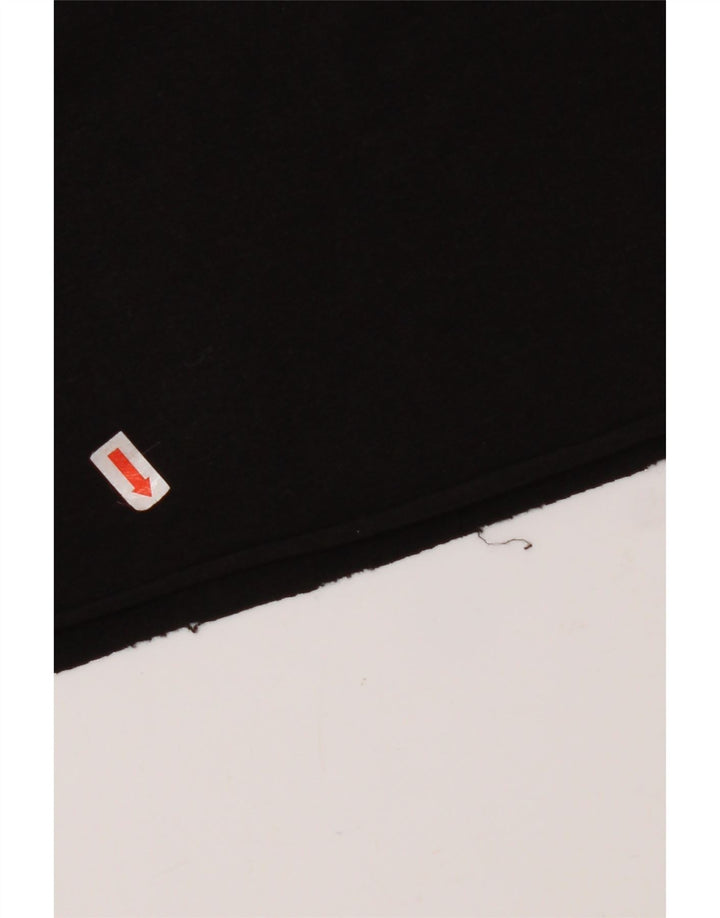 Tricou grafic supradimensionat pentru femei KAPPA Top UK 10 Bumbac negru mic