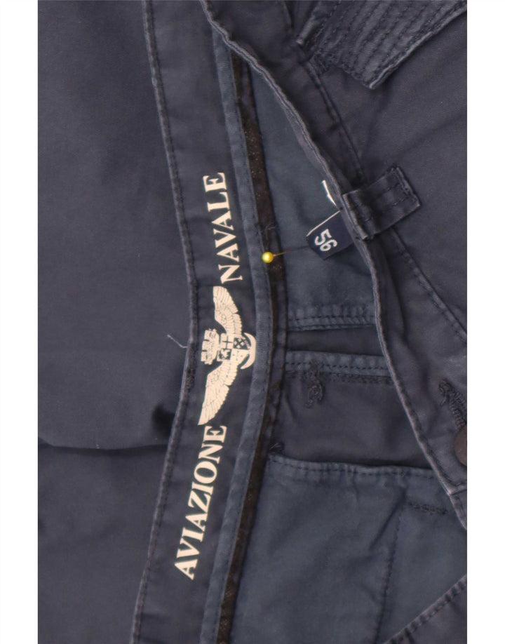 Pantaloni scurți cargo pentru bărbați Aviazione Navale W38 XL bleumarin
