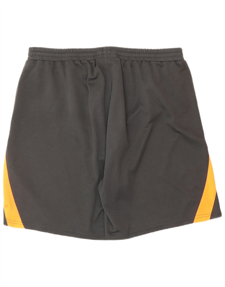 Pantaloni scurți sport grafic pentru bărbați VINTAGE 2XL, gri, bloc de culoare