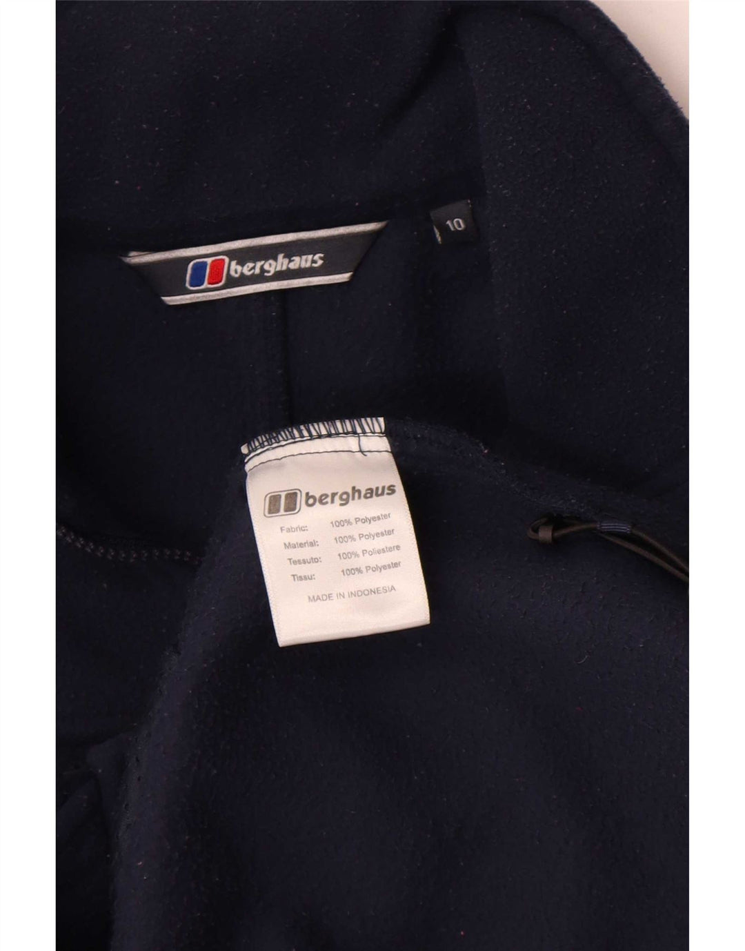 Jachetă din lână pentru femei Berghaus, UK 10, poliester, albastru bleumarin