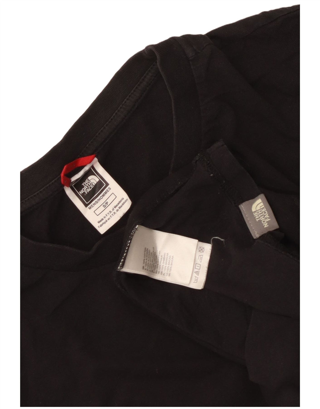 Tricou pentru bărbați The North Face Top mic, negru, bumbac