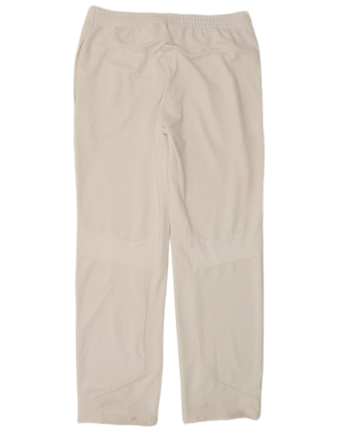 Pantaloni de trening Adidas pentru bărbați, mari, alb, din poliester