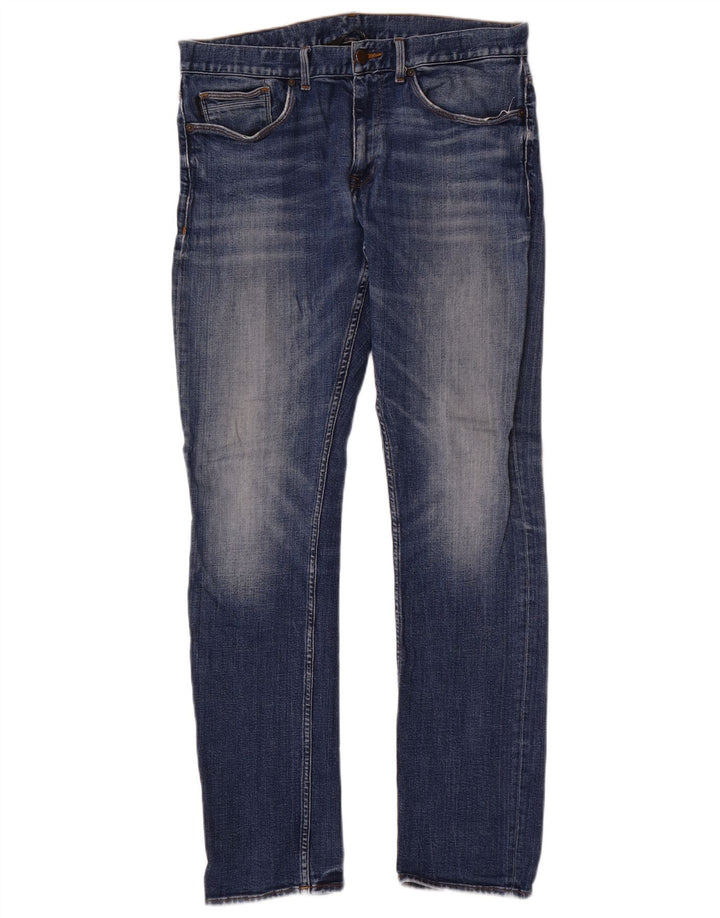 Blugi slim pentru bărbați Calvin Klein W33 L32 Bumbac albastru