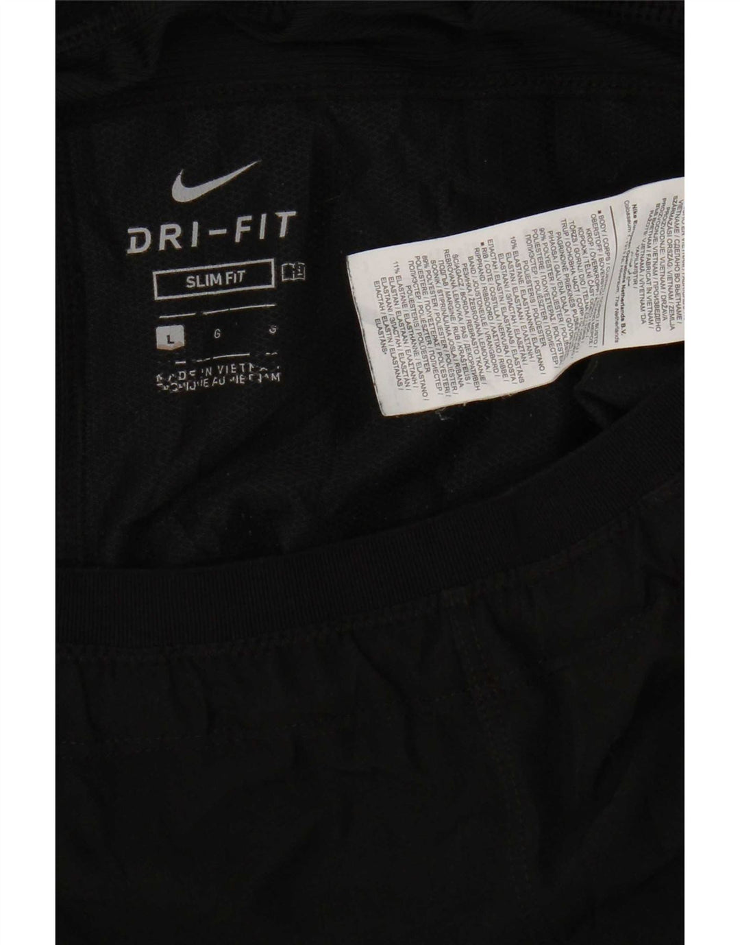 Pantaloni scurți sport Nike Dri Fit Graphic Slim Fit pentru bărbați, mari, negru, poliester