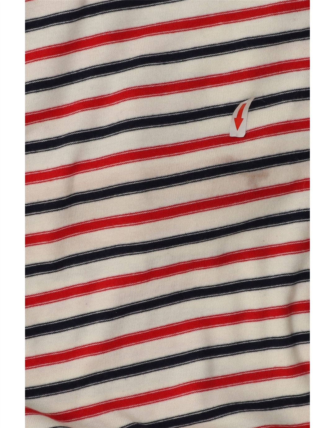 Hanorac pentru femei Eddie Bauer Pulover UK 16 mare, albastru bleumarin, bumbac cu dungi