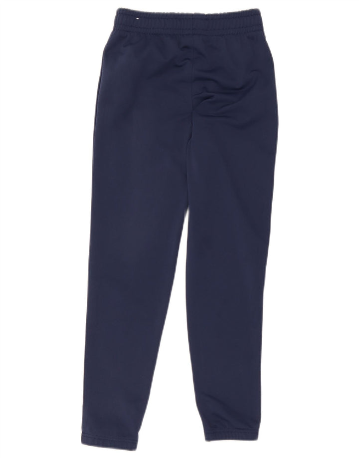 Pantaloni de trening Nike pentru băieți 8-9 ani poliester mici, albastru bleumarin