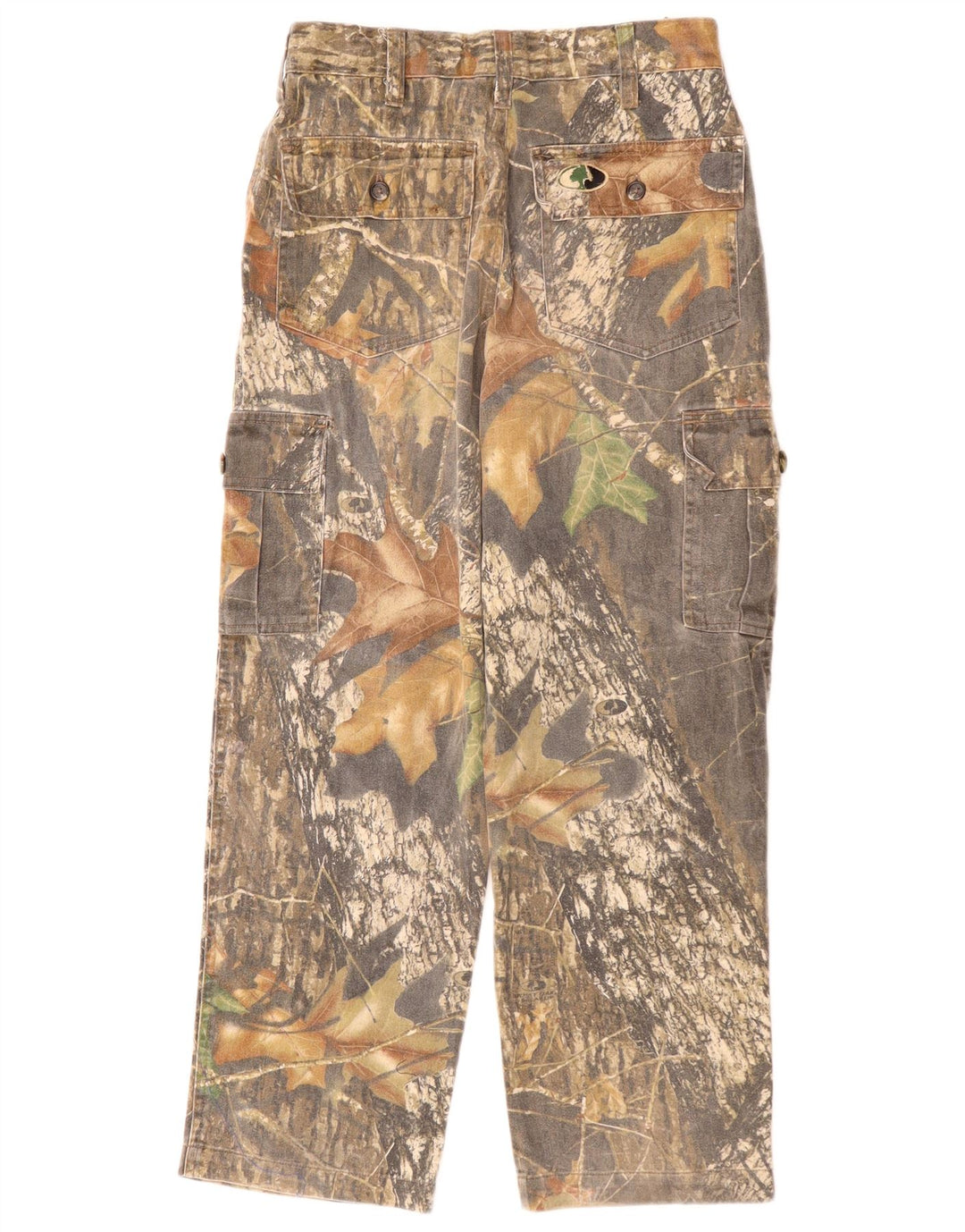 Pantaloni cargo Russell Athletic pentru baieti 10-11 ani W23 L25 gri mediu