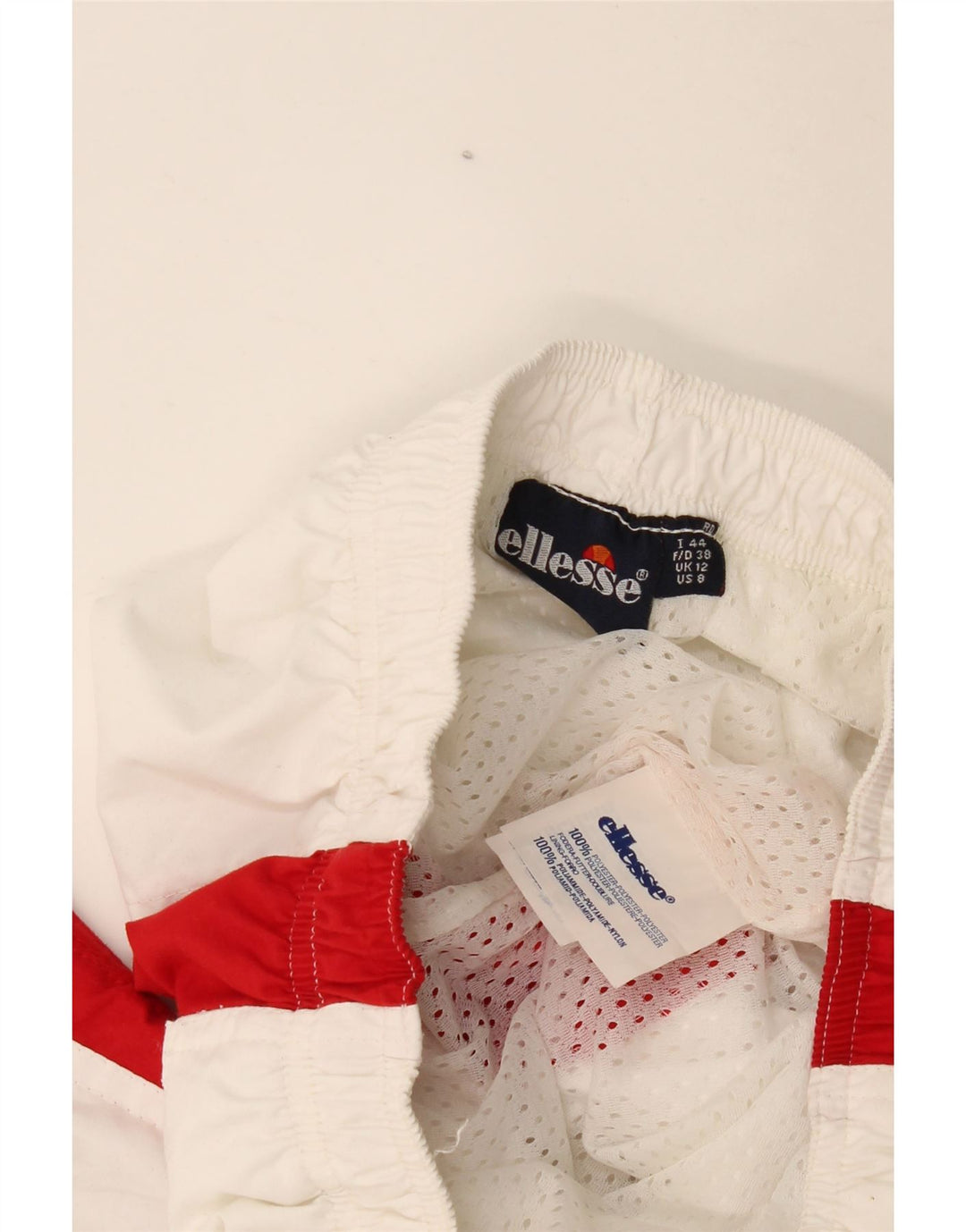 Pantaloni de trening pentru femei Ellesse Pantaloni de jogging UK 12 Medium White Colorblock