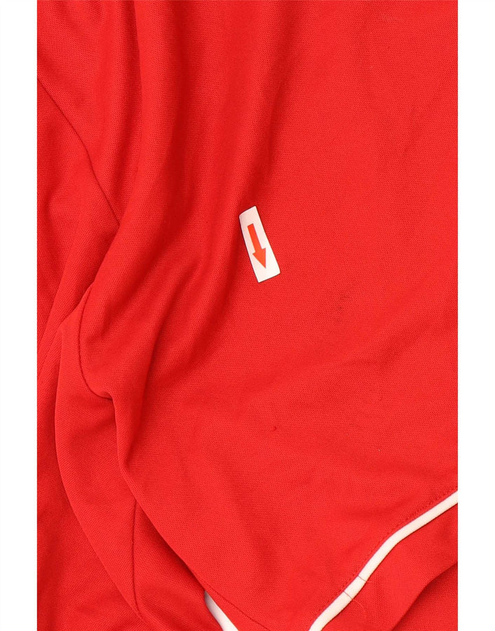 Pantaloni scurți sport pentru bărbați Adidas Graphic Regular Sport, poliester, roșu mediu