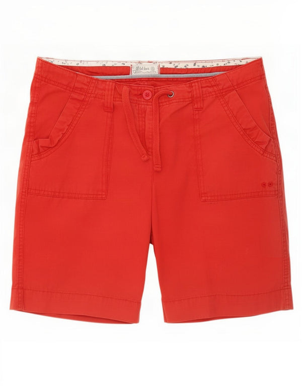 Pantaloni scurți chino pentru femei Fat Face UK 12 Medium W34 Bumbac roșu