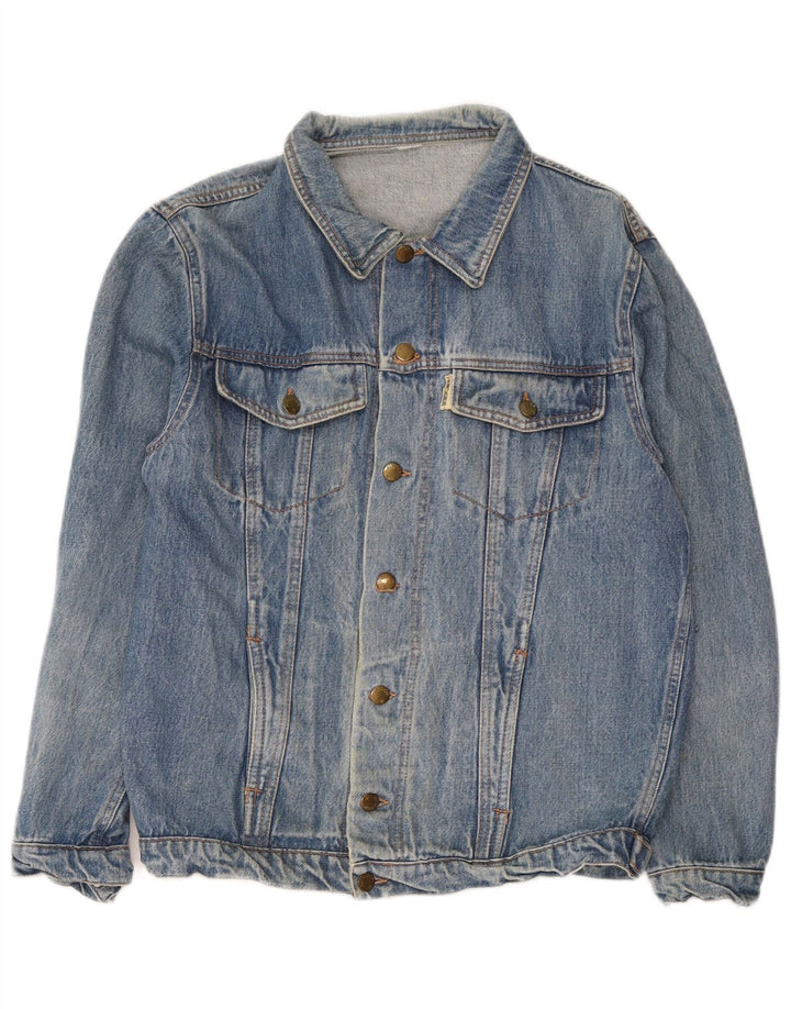 Jachetă de blugi vintage pentru bărbați UK 38 Medium Blue