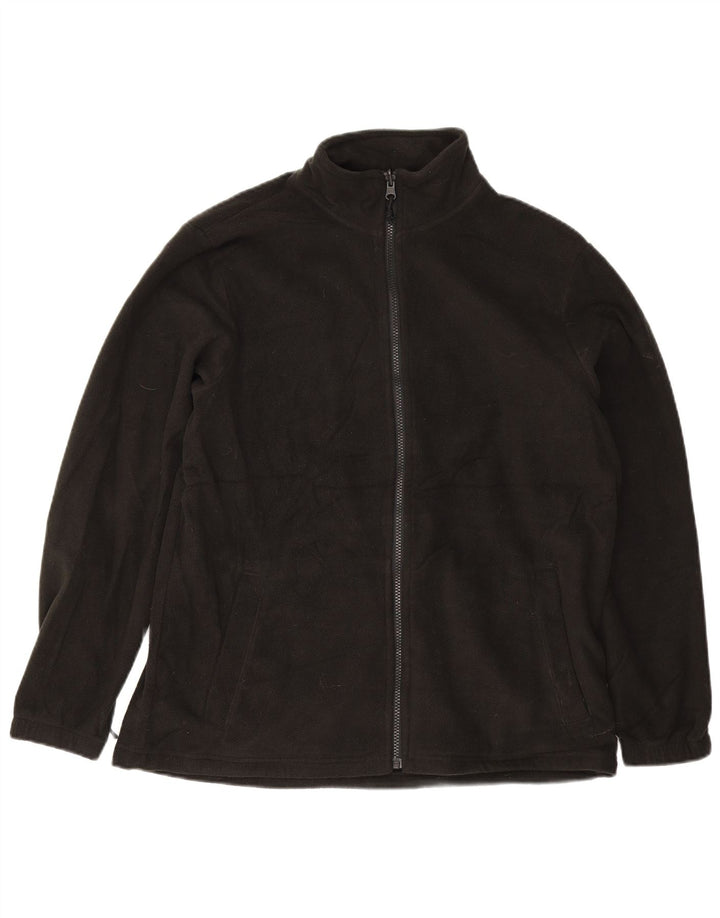 Jachetă polară pentru bărbați Mountain Warehouse UK 38 Poliester mediu negru