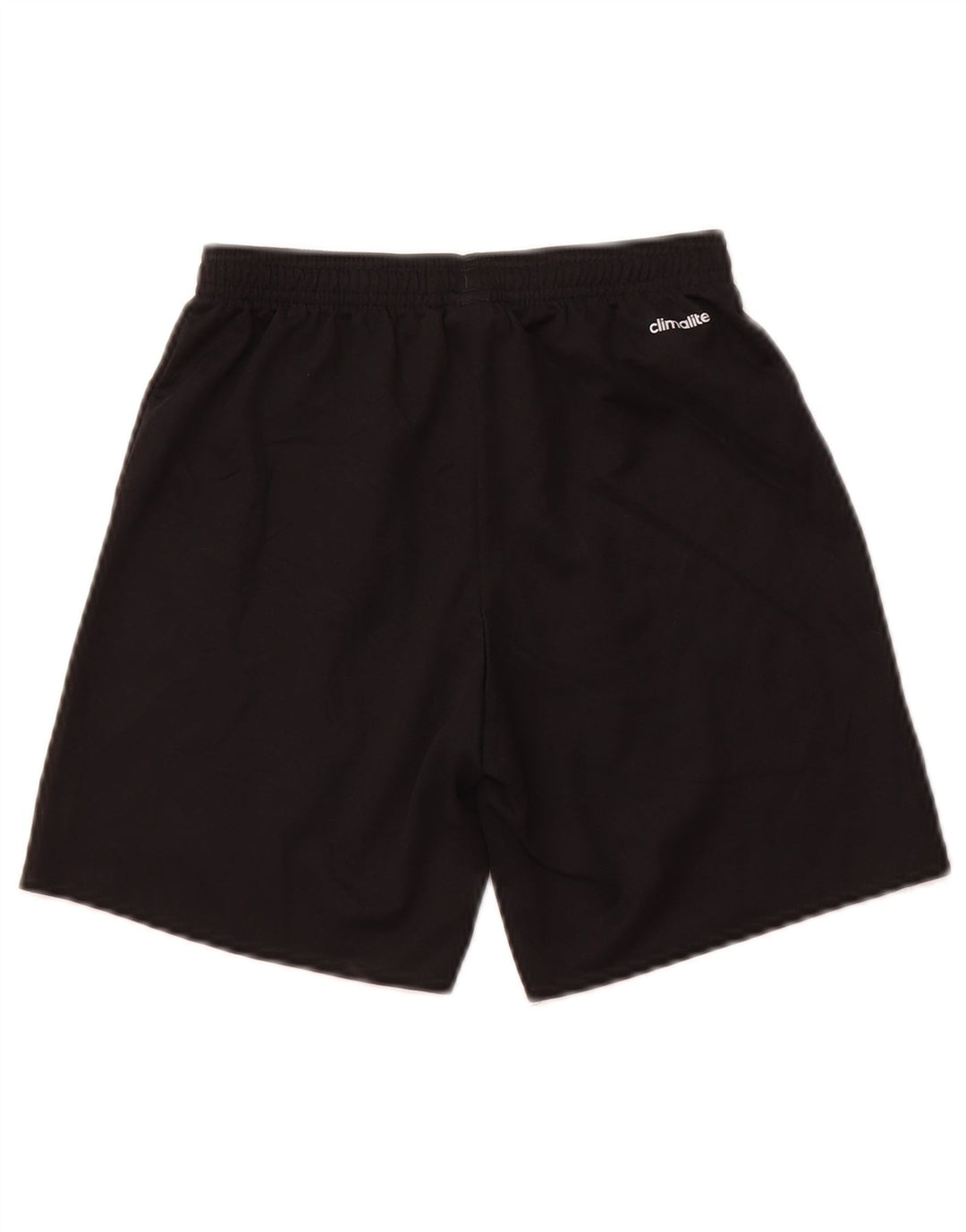 Pantaloni scurți sport Adidas Climalite pentru băieți 11-12 ani poliester negru