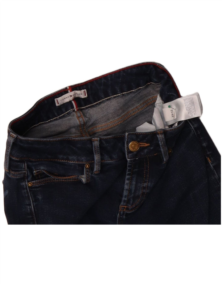 Blugi skinny pentru femei TOMMY HILFIGER L25 L29 bumbac bleumarin