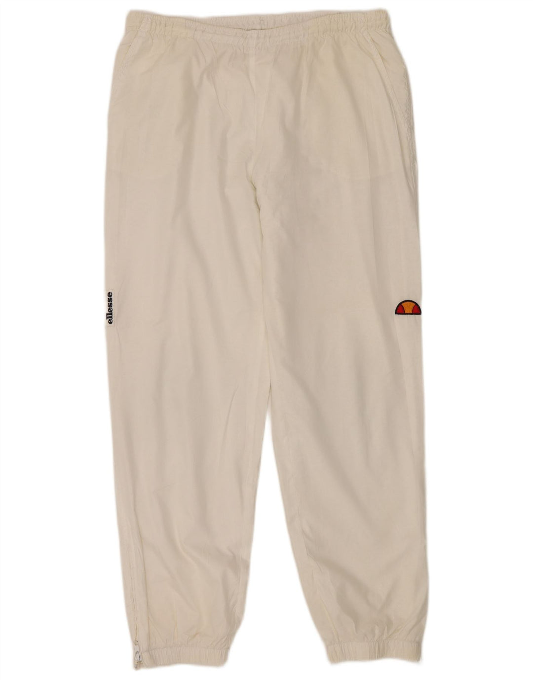 Pantaloni de trening pentru bărbați Ellesse Pantaloni de jogging, mari, alb