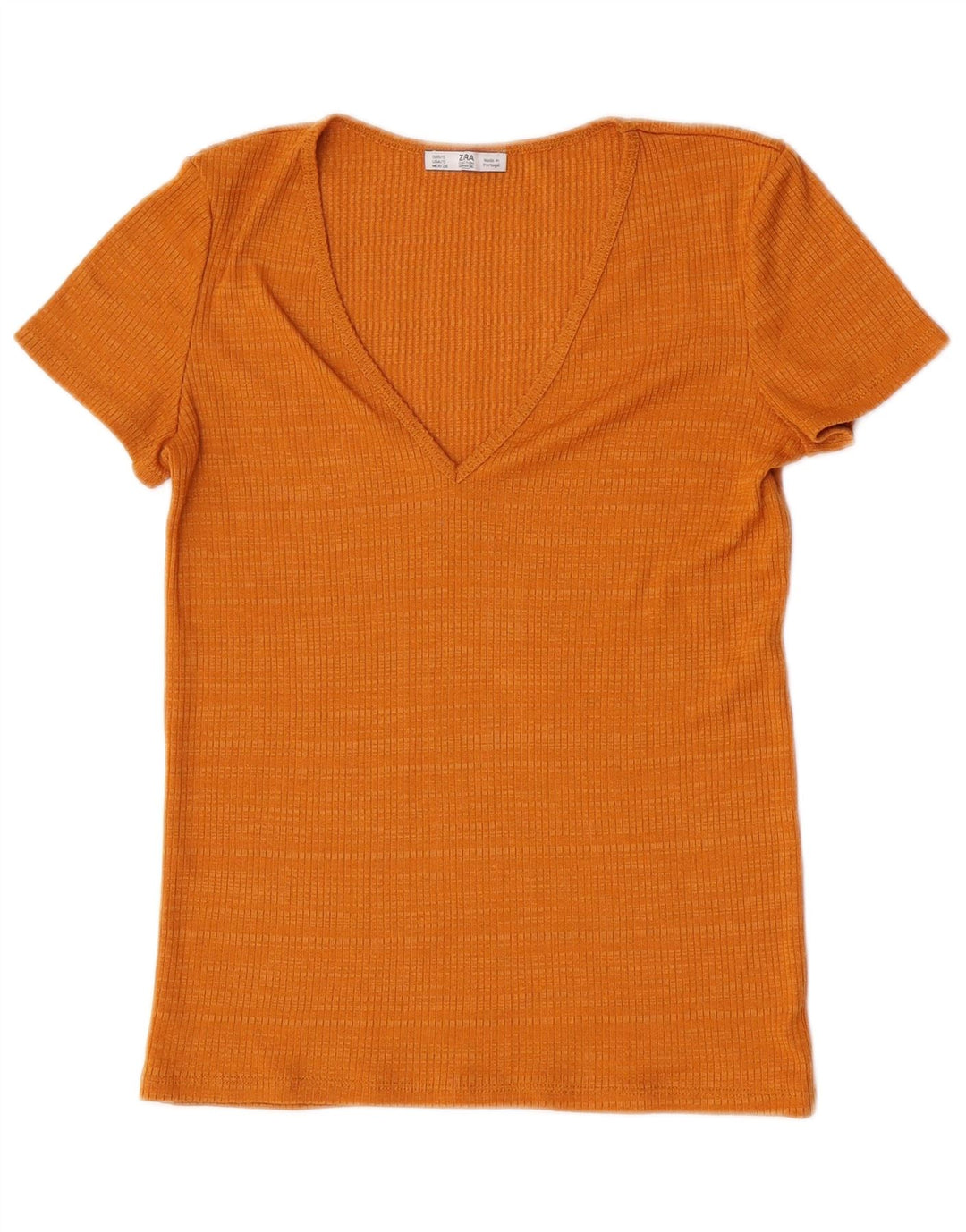 Tricou pentru femei Zara UK 10 Small Orange