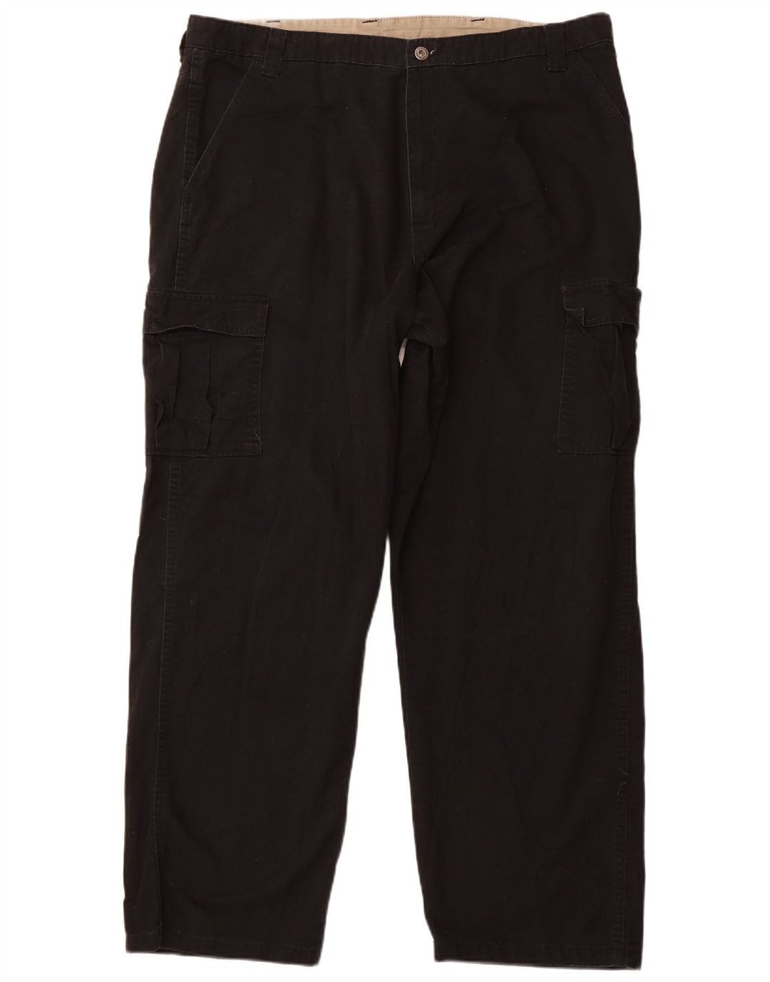 WRANGLER Pantaloni drepti cargo pentru bărbați W40 L32 bumbac negru
