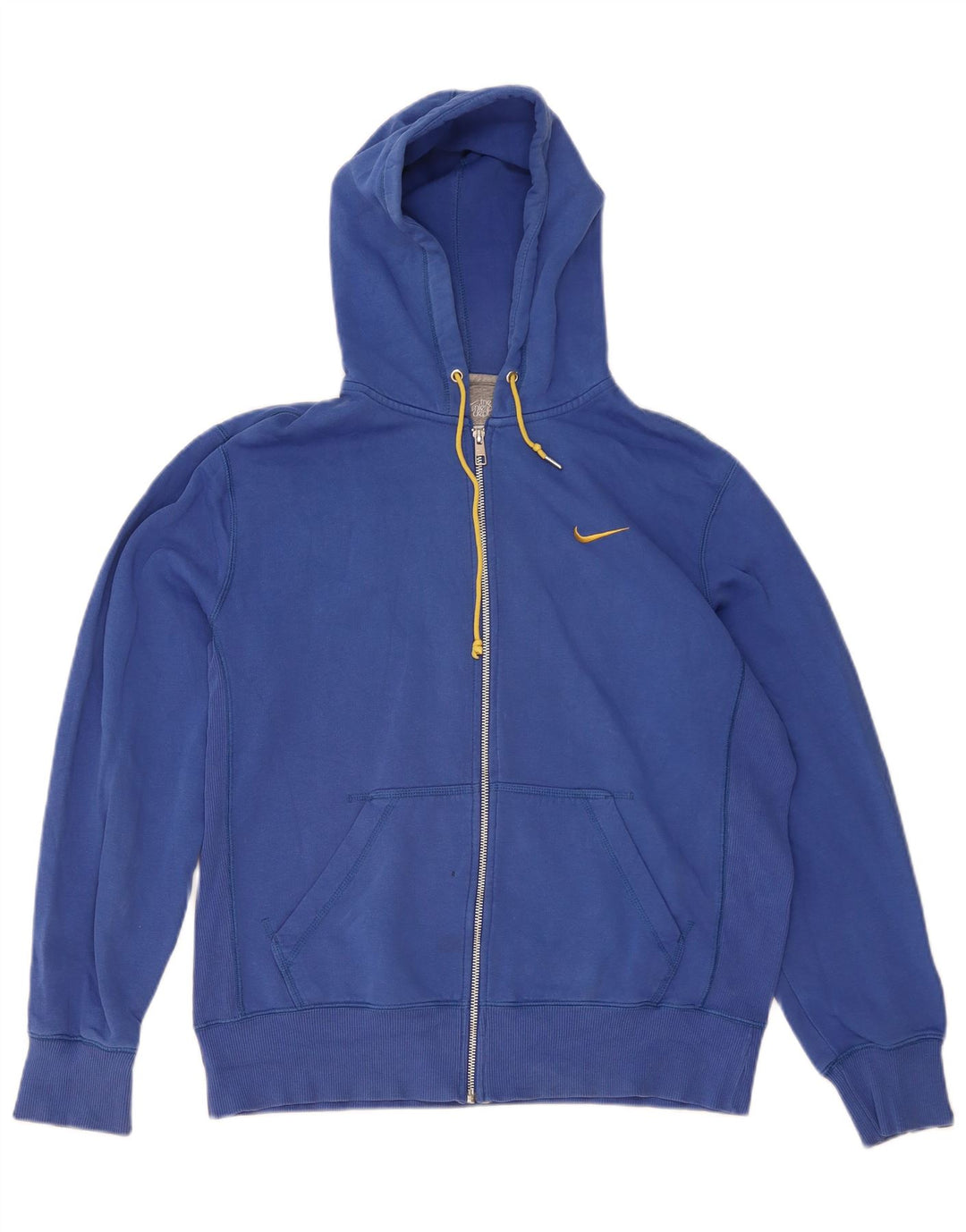 Pulover Nike pentru bărbați, cu fermoar, bumbac, mare, albastru