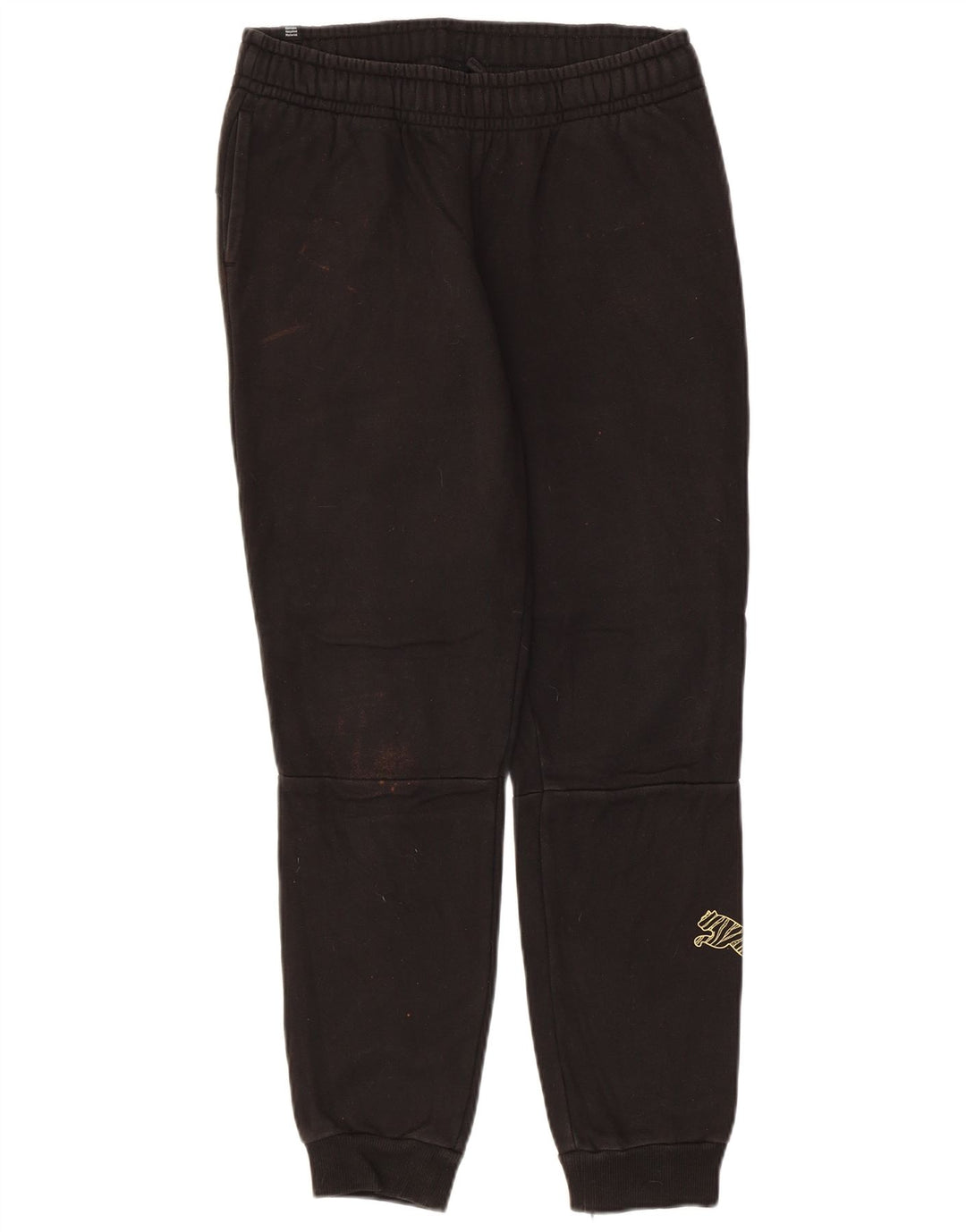 Pantaloni de trening grafic Puma pentru femei Pantaloni de jogging UK 10 Small Black
