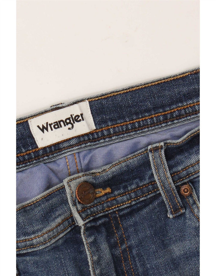 Blugi drepti pentru bărbați Wrangler W36 L30 albastru