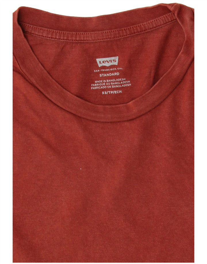 Tricou Levi's Standard Fit Top XS Maroon Cotton