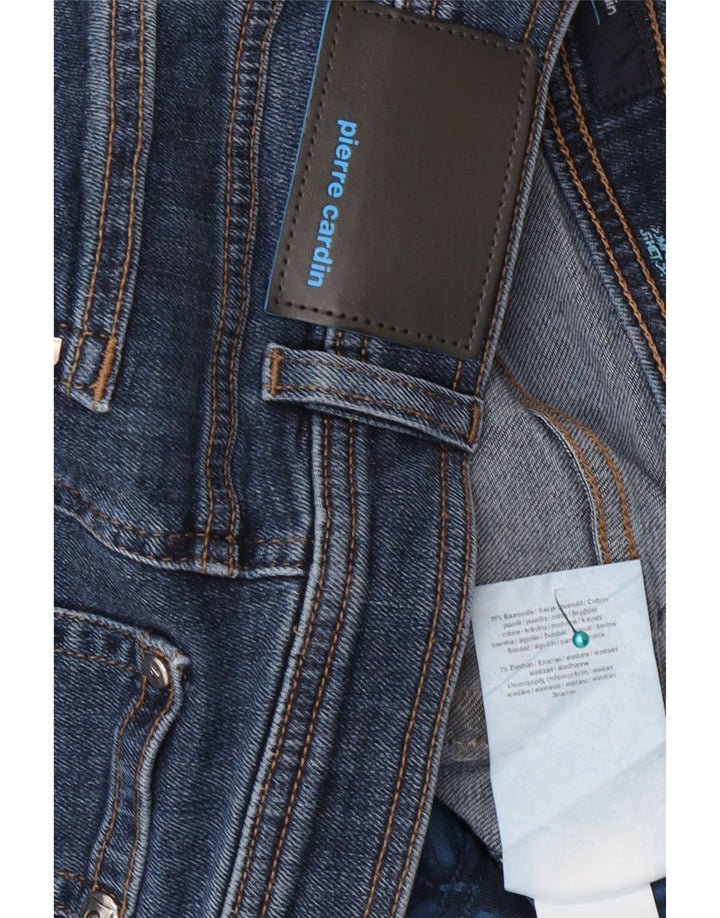 Jeans drept bărbați Pierre Cardin L34 L30 Bumbac albastru