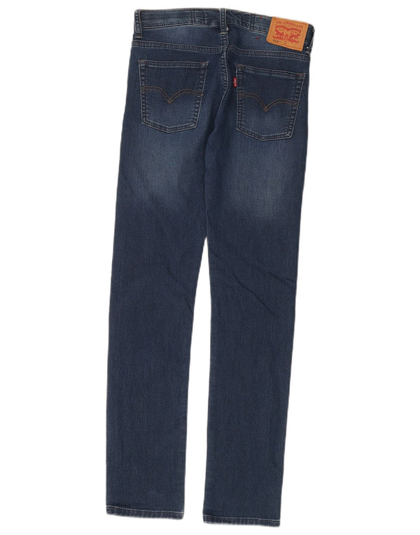 Jeans skinny Levi's 510 pentru baieti 13-14 ani W28 L30 bumbac albastru