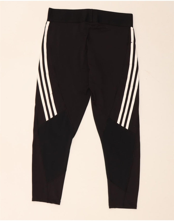 Leggings Aeroready pentru femei Adidas UK 12/14 Poliester mediu negru