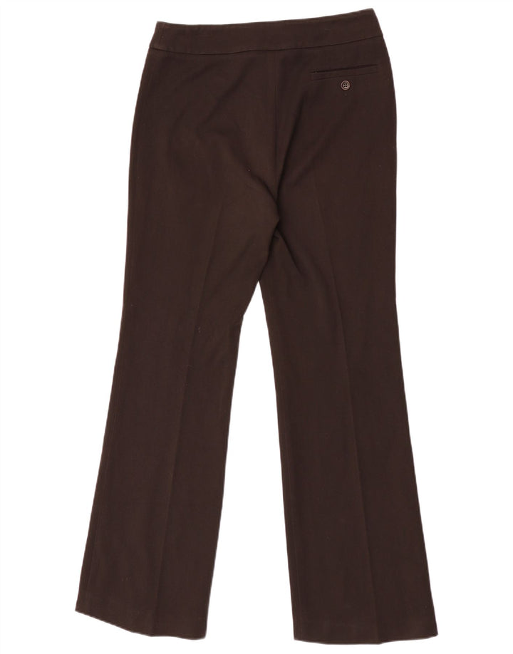 Max Mara Pantaloni de costum bootcut de weekend pentru femei UK 8 Small W27 L30 Maro
