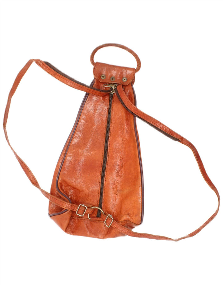 Rucsac vintage din piele pentru femei, mărime unica L8 maro