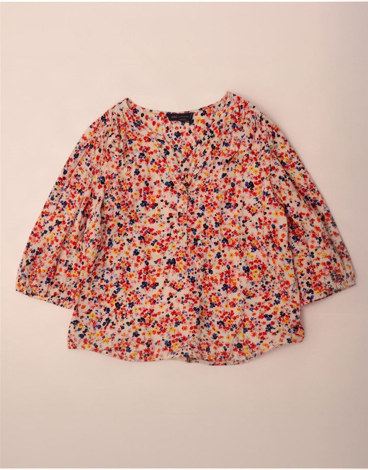 Bluză pentru femei Marks & Spencer cu mâneci 3/4, UK 18 XL, multicoloră