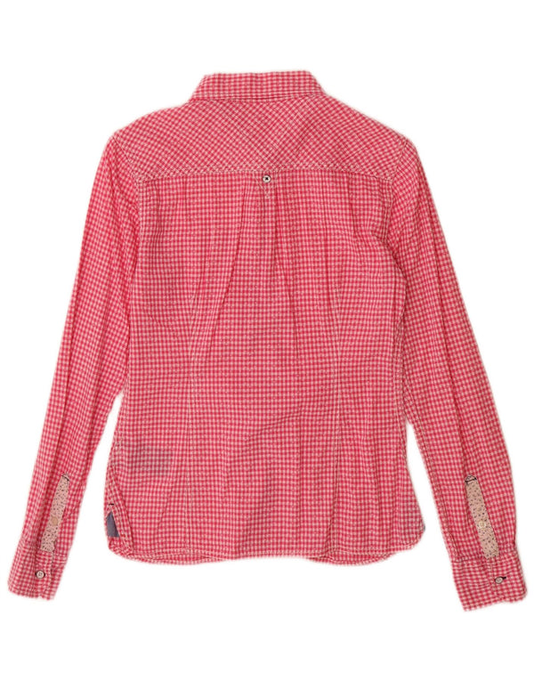Cămașă Tommy Hilfiger pentru femei UK 6 XS Pink Gingham Bumbac