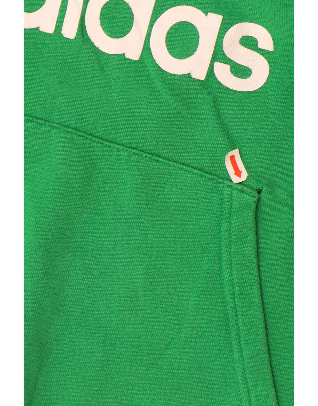 Pulover cu glugă grafic ADIDAS pentru bărbați, bumbac verde mare