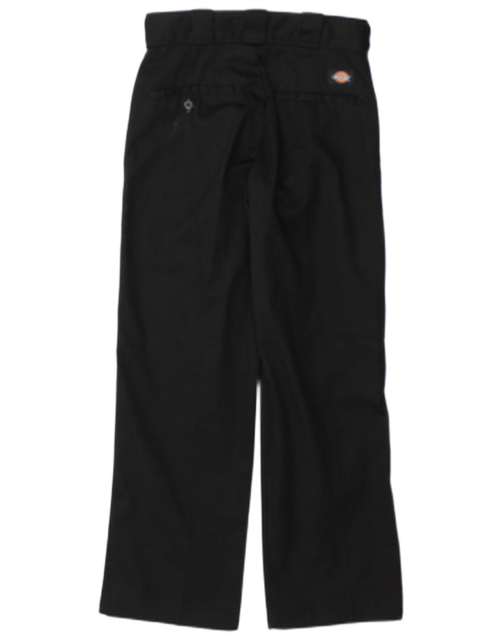 Pantaloni chino drepti pentru femei Dickies L26 L28 Poliester negru