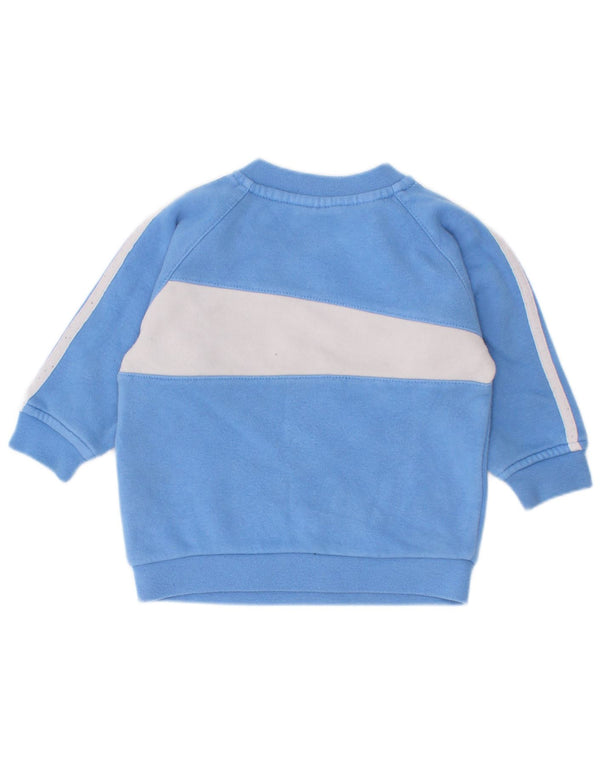 Adidas Baby Boys Pulover 3-6 Luni Bumbac Colorblock Albastru