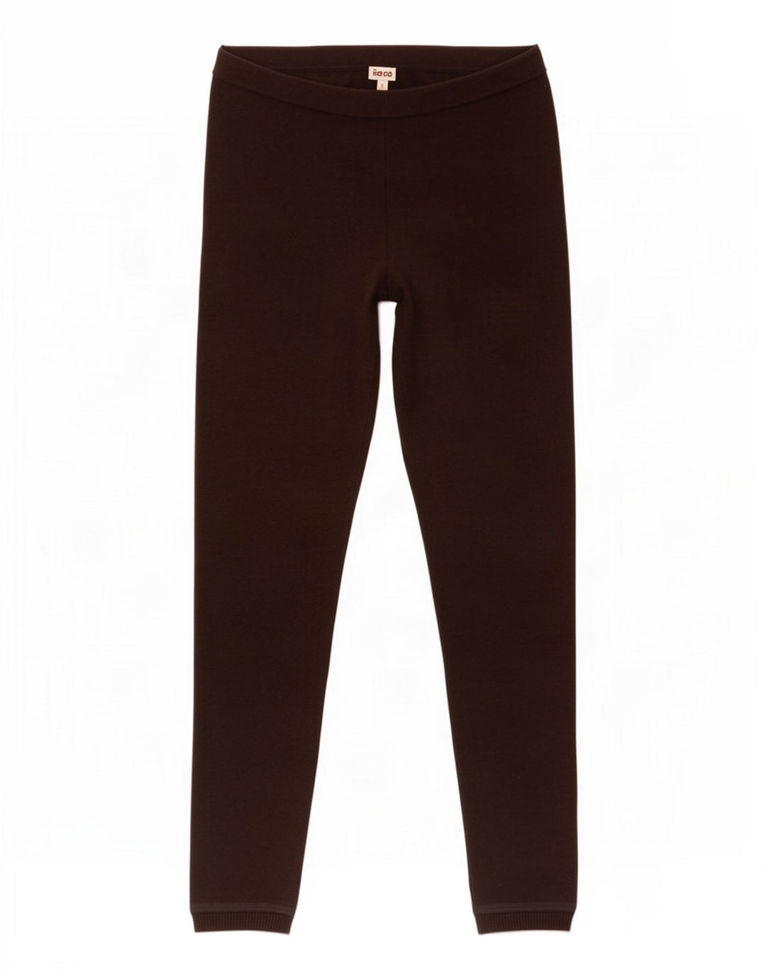 Leggings pentru femei Kenzo UK 8 mici, maro, lână