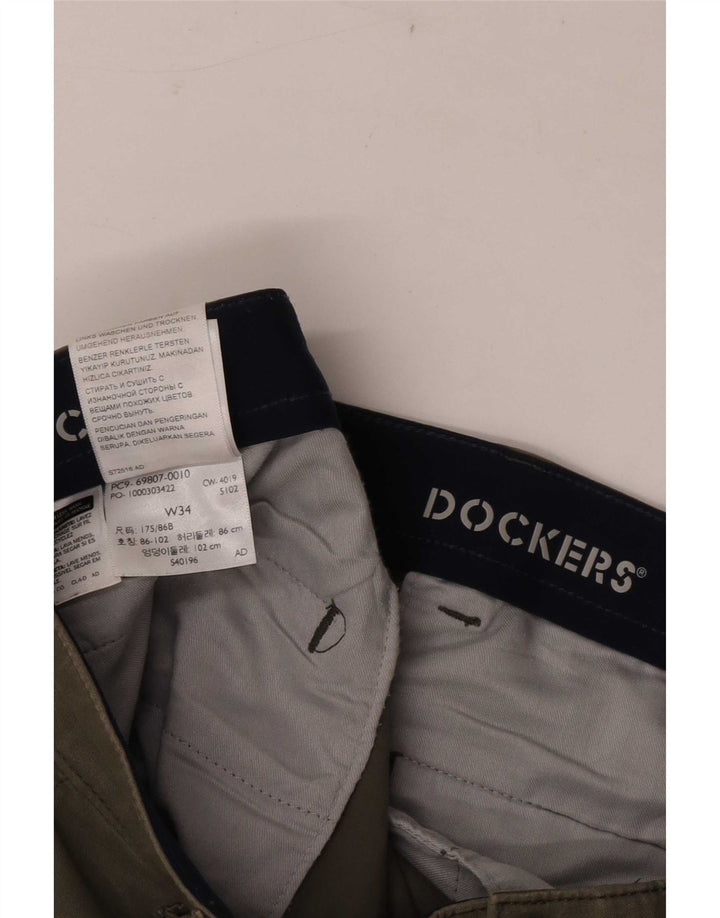 Pantaloni scurti cargo pentru bărbați Dockers W34, bumbac mare kaki