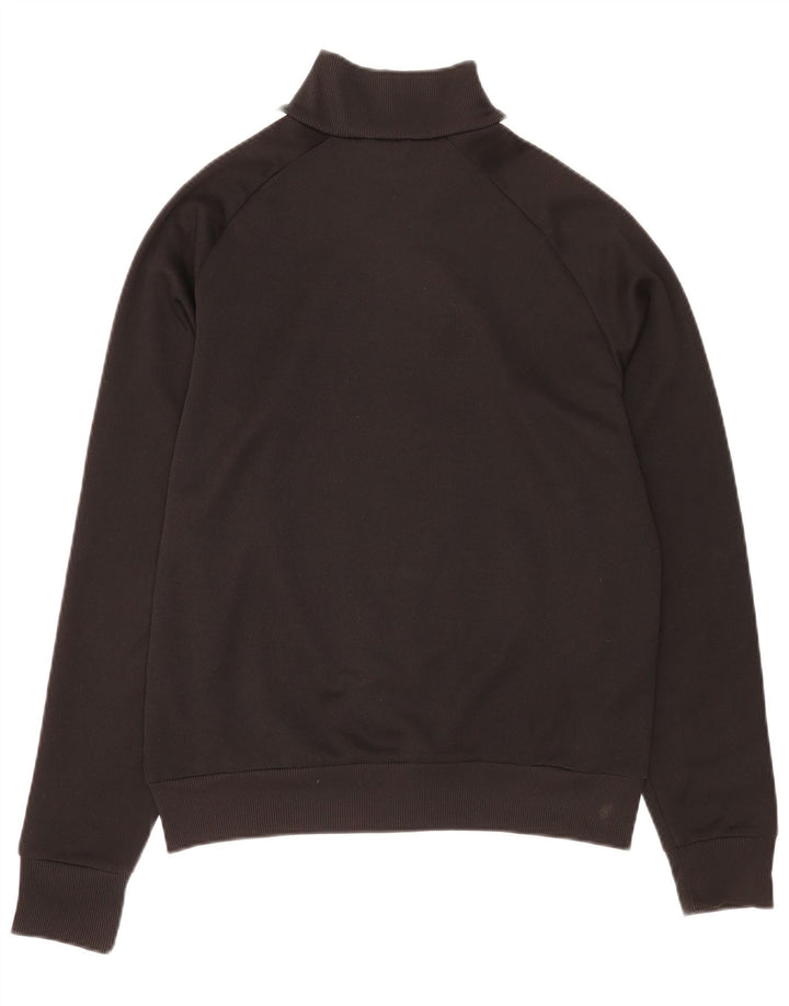 Jachetă de top pentru trening grafic Puma pentru bărbați, mare, negru, poliester color bloc