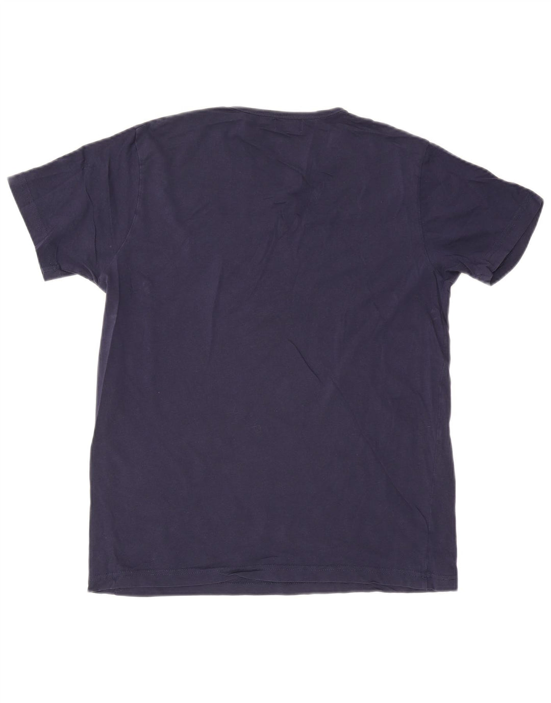 Tricou pentru bărbați Lyle & Scott Top mare din bumbac bleumarin