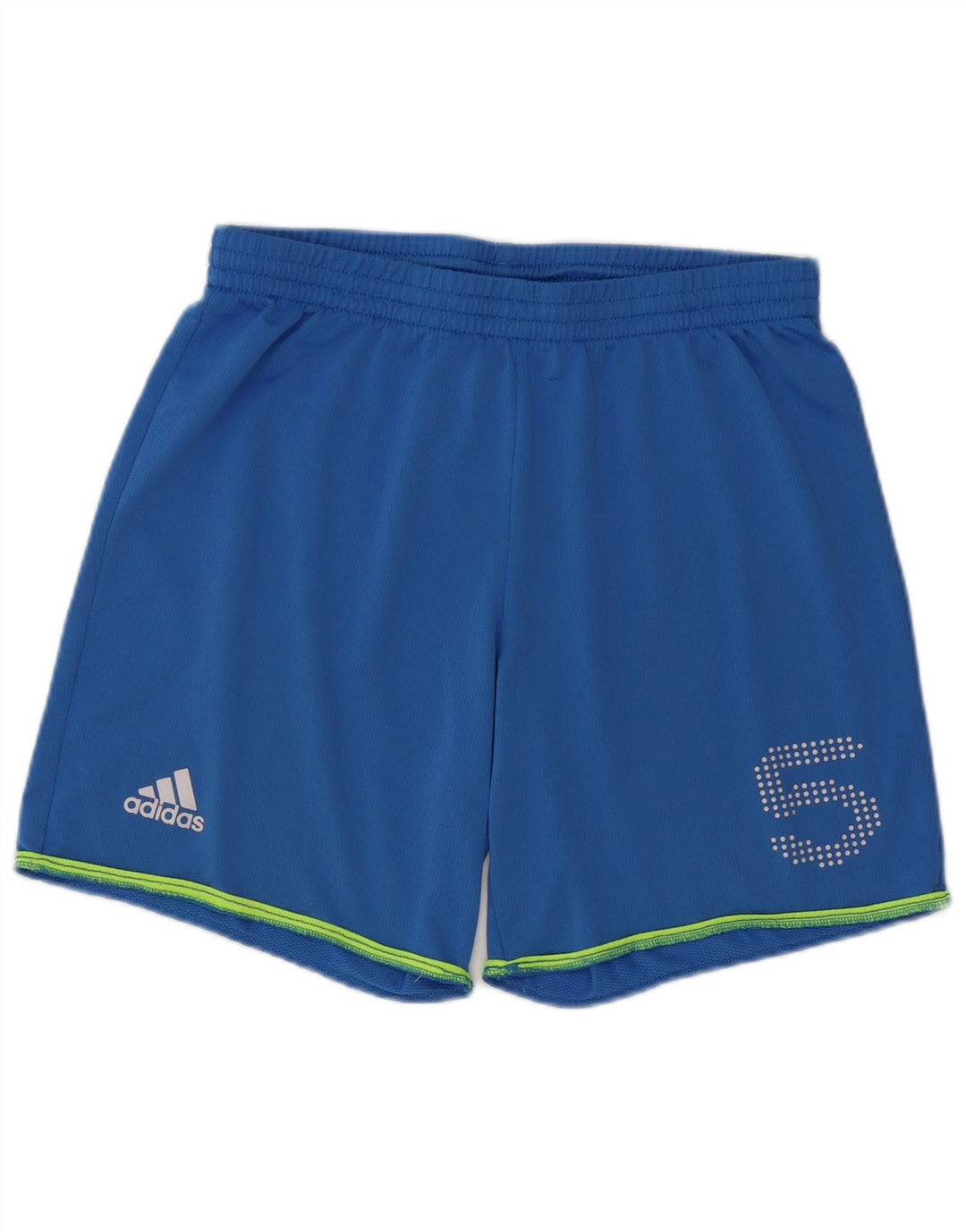 Pantaloni scurți sport grafic Adidas pentru bărbați, mari, albastru, poliester