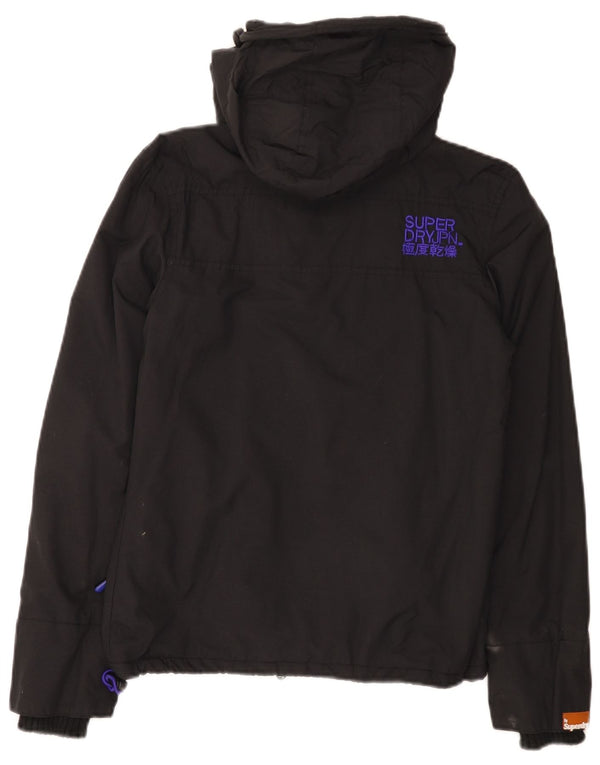 Jachetă Windbreaker pentru femei The Windcheater Graphic Superdry UK 2 2XS Negru