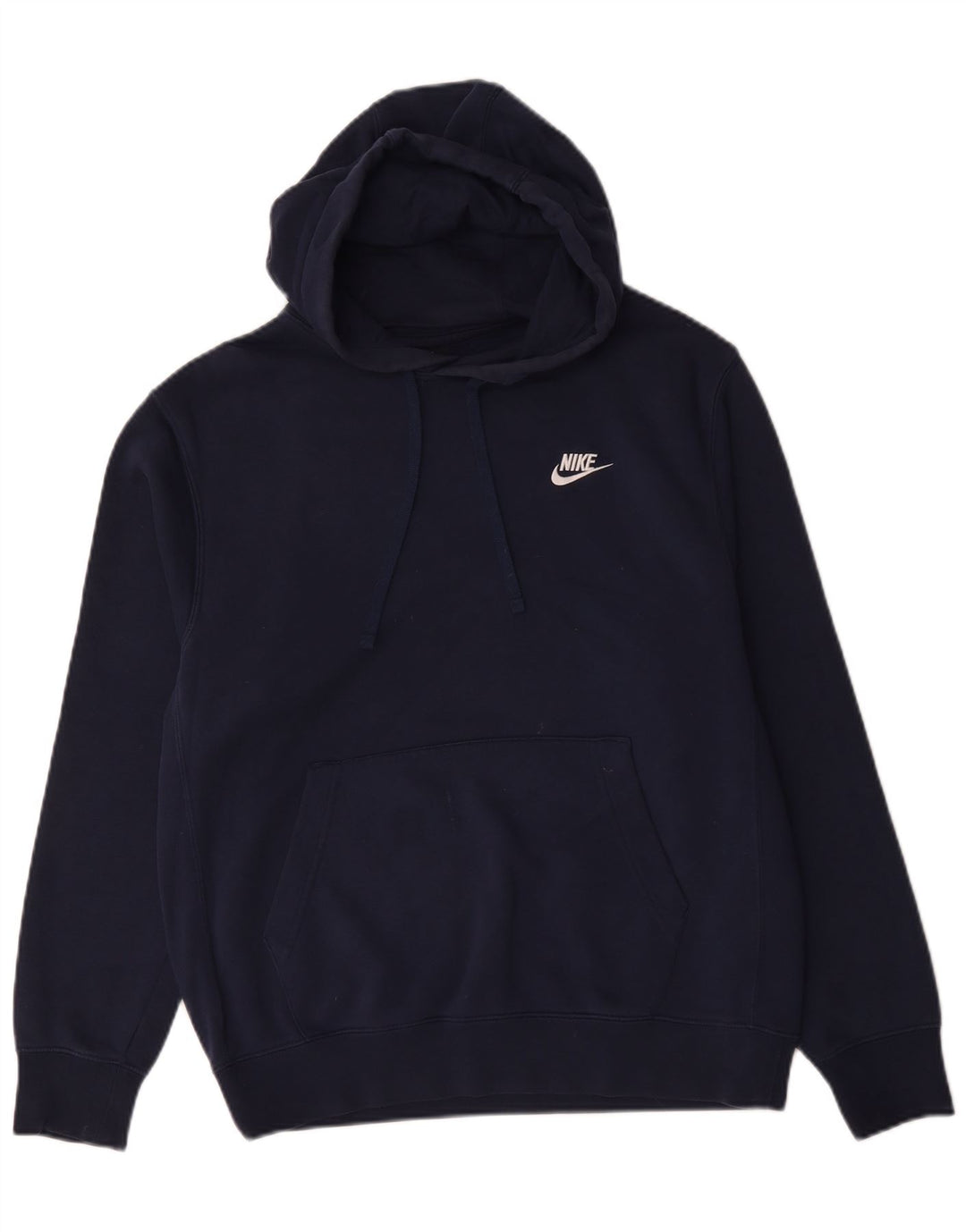 Pulover Nike pentru bărbați, bumbac, albastru bleumarin mediu