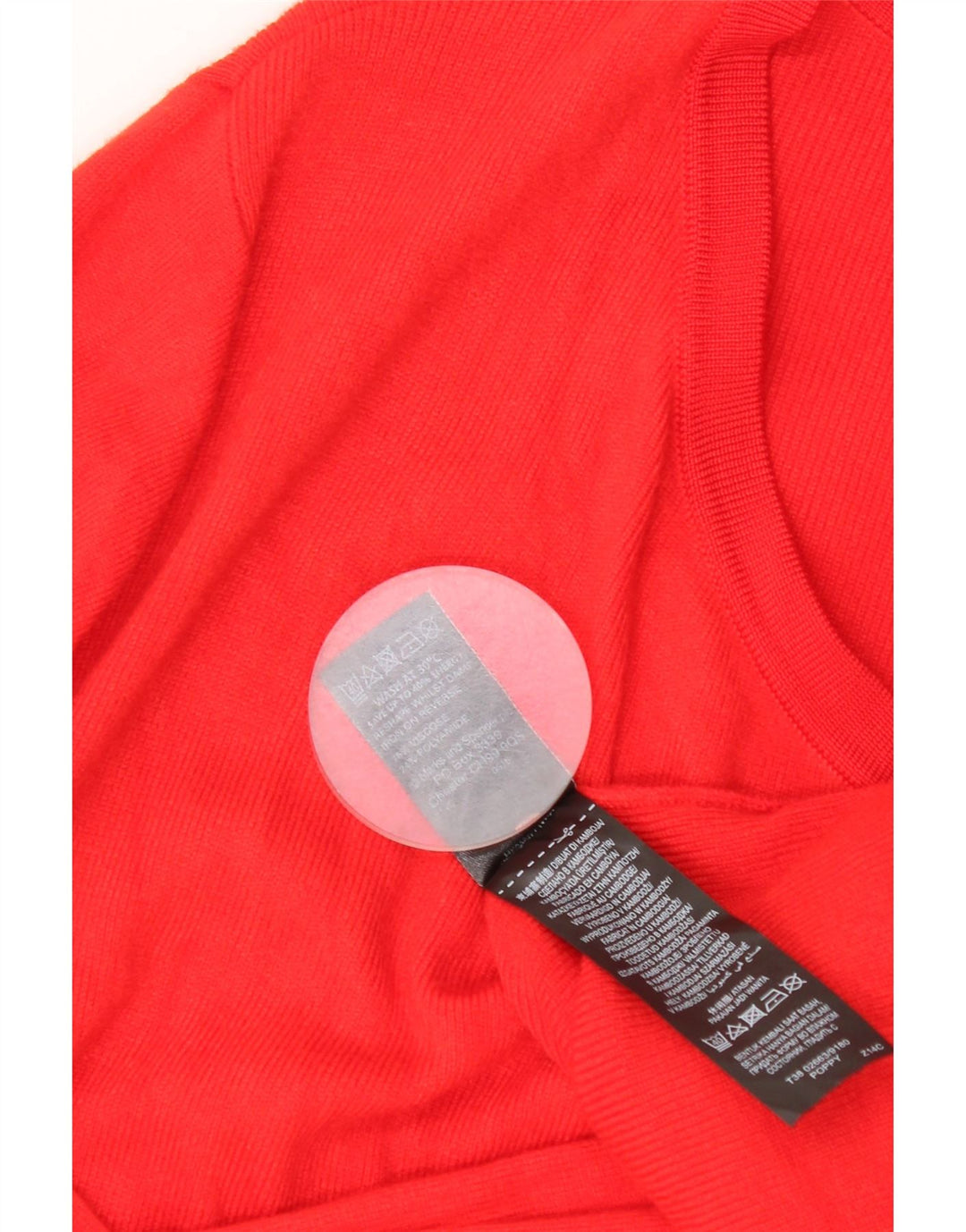 Pulover cardigan deschis pentru femei Marks & Spencer UK 16 Large Red