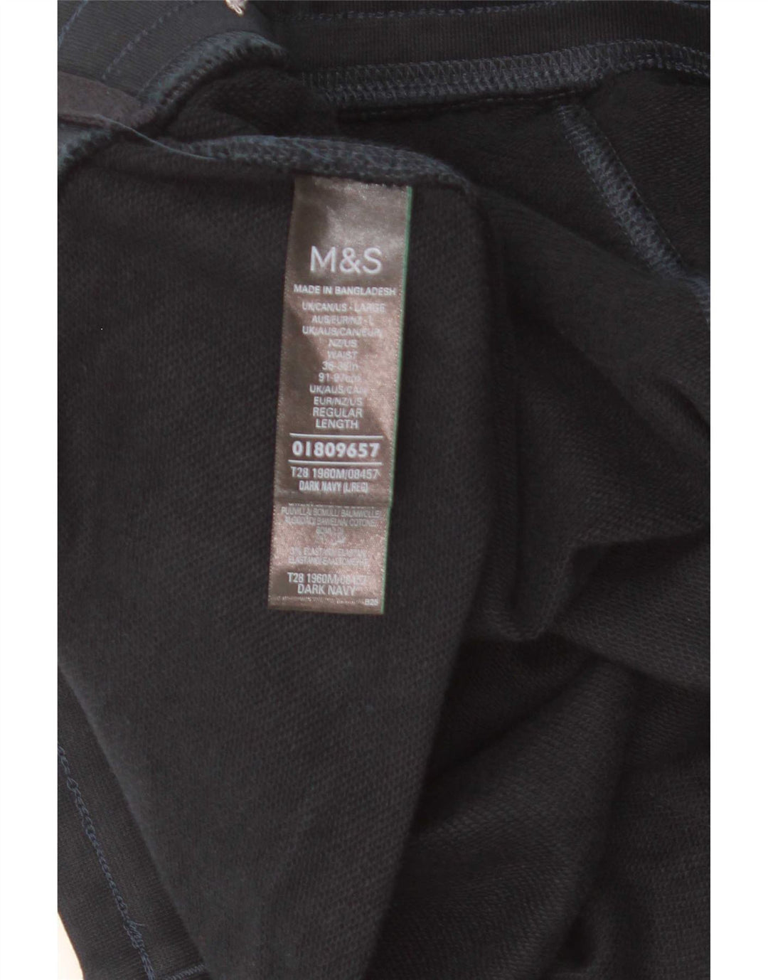 Pantaloni scurți sport pentru bărbați Marks & Spencer, mari, albastru, bumbac