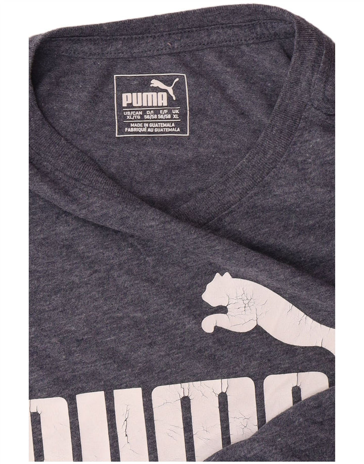 Tricou grafic PUMA pentru bărbați Top XL Albastru